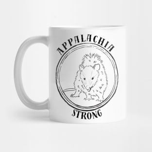 Appalachia Strong Possum Mug